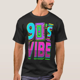 90s Vibe Vintage Radio Cassette Retro Throwback Gi T-Shirt