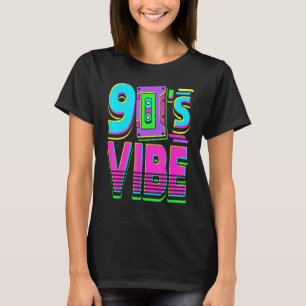 90s Vibe Vintage Radio Cassette Retro Throwback Gi T-Shirt