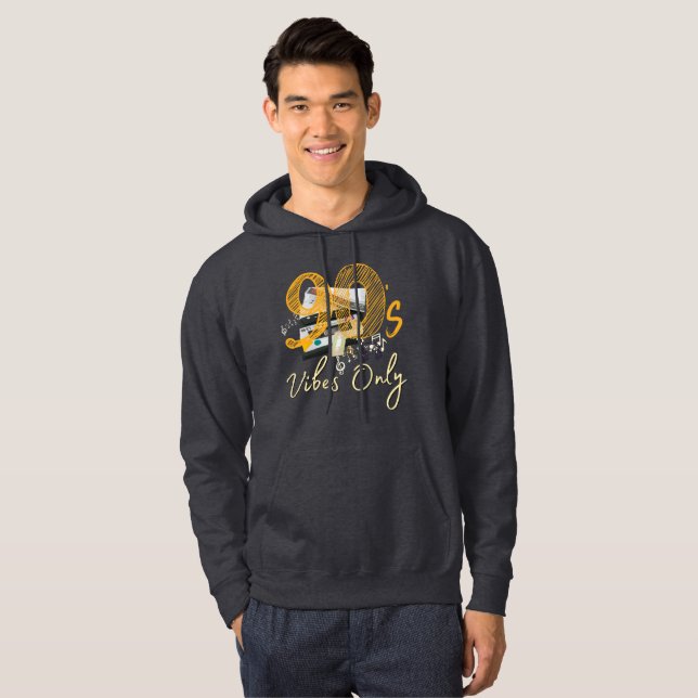 ''90's Vibes Only'' Hoodie (Front Full)