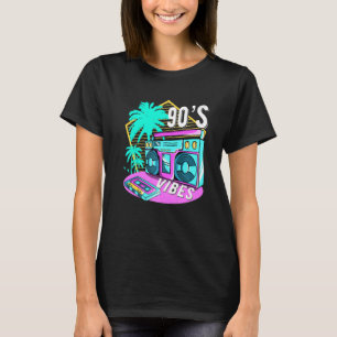 90s Vibes Outfit Retro Aesthetic 1990s Costume Ret T-Shirt