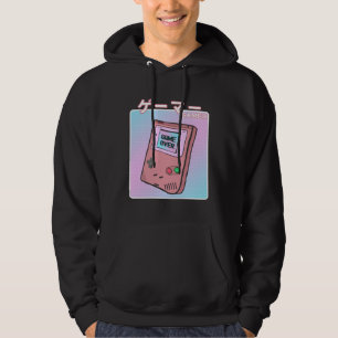 90s Video Game  Japanese Aesthetic Vaporwave Gamer Hoodie