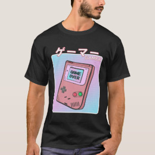 90s Video Game  Japanese Aesthetic Vaporwave Gamer T-Shirt
