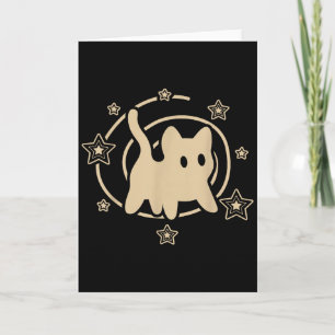 90s Y2k Y Tomcat Cat Is Ed Under Starry Tail  Card