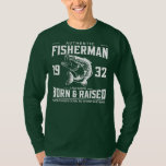 90th Birthday 1932 Fishing Tees Fishermen Born &<br><div class="desc">90th Birthday 1932 Fishing Tees Fishermen Born & Raised Gift. Perfect gift for your dad,  mom,  papa,  men,  women,  friend and family members on Thanksgiving Day,  Christmas Day,  Mothers Day,  Fathers Day,  4th of July,  1776 Independent day,  Veterans Day,  Halloween Day,  Patrick's Day</div>