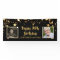 90th Birthday Black Gold Stars Photos Personalised