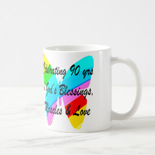 90TH BIRTHDAY BLESSING COFFEE MUG