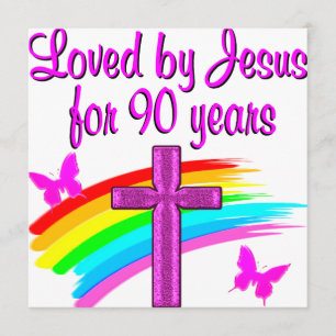 90TH BIRTHDAY BLESSINGS CARD