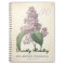 90th Birthday Botanical Vintage Lilac Guest Book