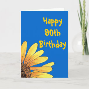 90th Birthday Card