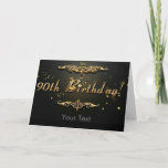 90th Birthday! Card<br><div class="desc">Deliver with style.</div>