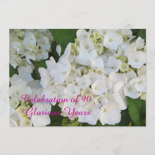 90th Birthday Celebration Invitation