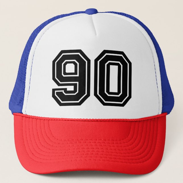 90th Birthday Classic Trucker Hat (Front)