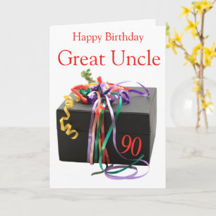 90th Birthday Customisable Card