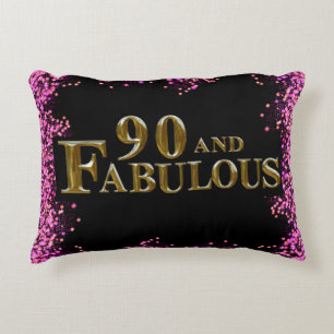 90th Birthday  Decorative Cushion