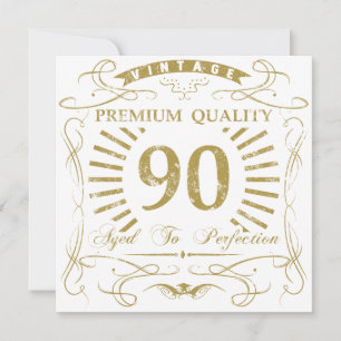 90th Birthday Gag Gift Card