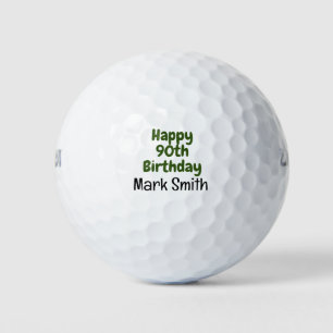 90th Birthday Golf Balls