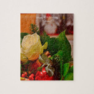90th Birthday Grandmother. Jigsaw Puzzle