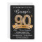 90th Birthday Invitation Diamond Milestone Invite