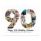 90th Birthday Number 90 Photo Collage Anniversary