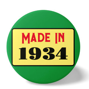 90th Birthday party born 1934 90 pin
