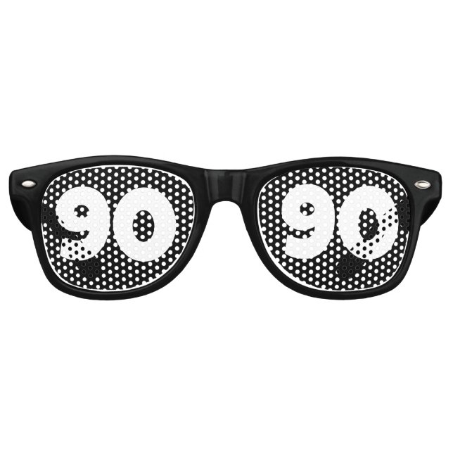90TH BIRTHDAY PARTY SUNGLASSES  (Front)