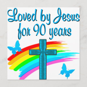 90TH BIRTHDAY PRAYER CARD