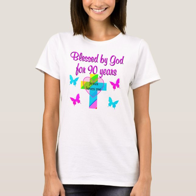 90TH BIRTHDAY PRAYER T-Shirt (Front)
