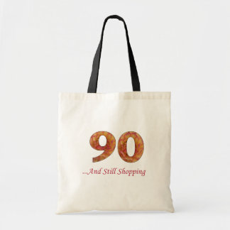 90th Birthday Shopping Tote