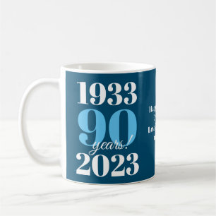 90th Birthday Special Date Coffee Mug