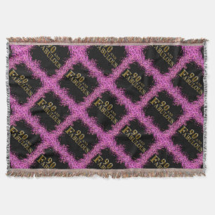 90th Birthday  Throw Blanket
