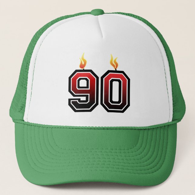 90th Birthday Trucker Hat (Front)