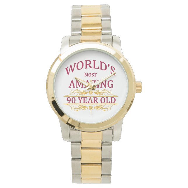 90th. Birthday Watch (Front)