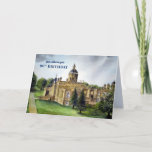 90th Birthday Wishes Castle Howard York Painting Card<br><div class="desc">Designed based on watercolor painting of Castle Howard in North Yorkshire,  England by myself Farida Greenfield. A stunning garden and grand architecture of a stately home in North Yorkshire,  England. The design is for 90th Birthday,  personalise your message on the card.</div>