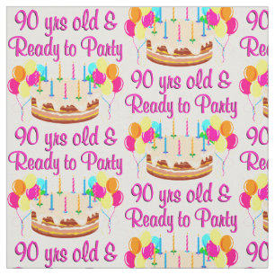 90TH PARTY GIRL FABRIC