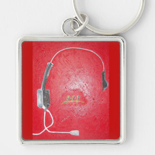 911 Dispatch Centre Key Ring