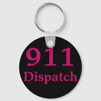 911 Dispatch Centre Key Ring