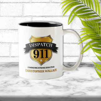 911 Dispatch Operator Personalized Coffee Mug