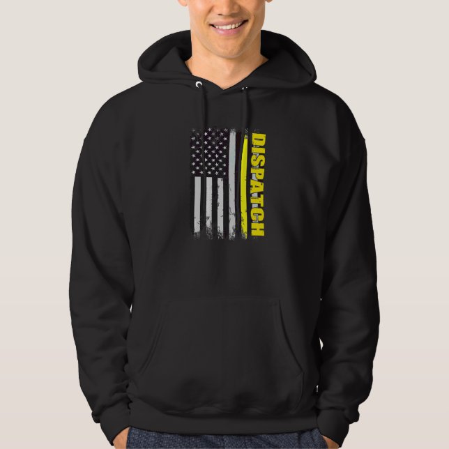 911 Dispatch Operators First Responder Dispatcher  Hoodie (Front)
