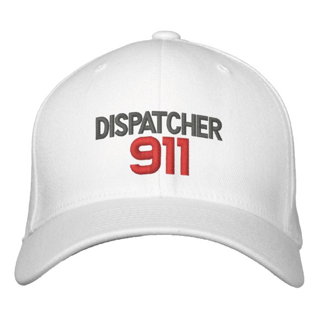 911, Dispatcher Embroidered Hat (Front)