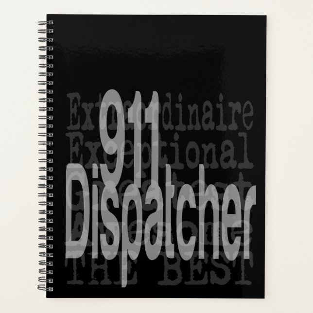 911 Dispatcher Extraordinaire Planner (Front)