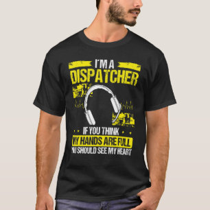 911 Dispatcher Fire and Police Dispatch Emergency  T-Shirt