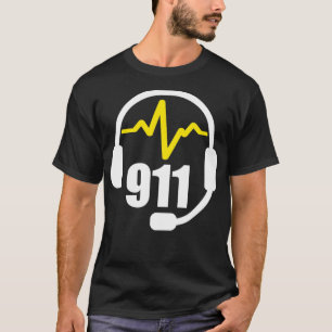 911 Dispatcher Headset T-Shirt