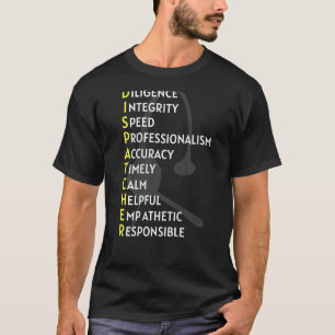 911 Dispatcher Humour First Responder Ems Dispatch T-Shirt