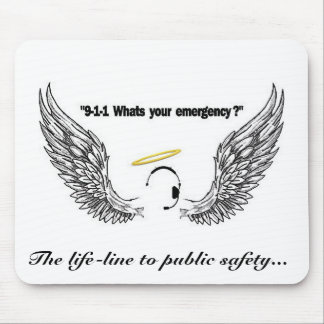 911 Dispatcher mousepad