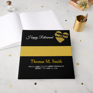 911 Dispatcher Retirement Guest Book