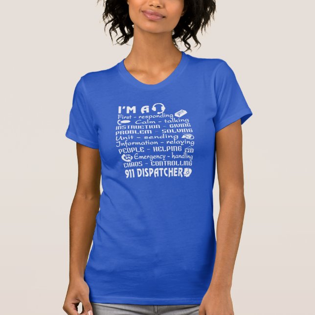 911 Dispatcher T-Shirt (Front)