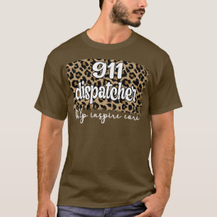 911 Dispatcher Thin Yellow Line Emergency Operator T-Shirt