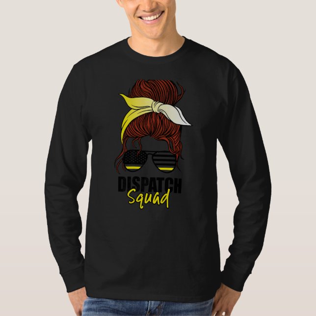 911 Dispatcher Week Dispatch Squad Emergency Opera T-Shirt (Front)