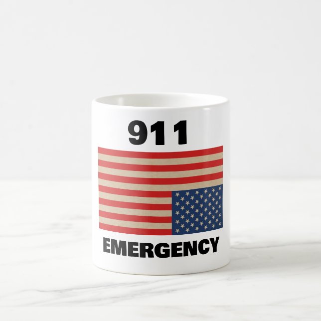 911 Emergency Coffee Mug (Center)