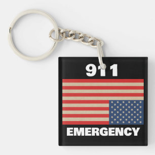 911 Emergency Keychain